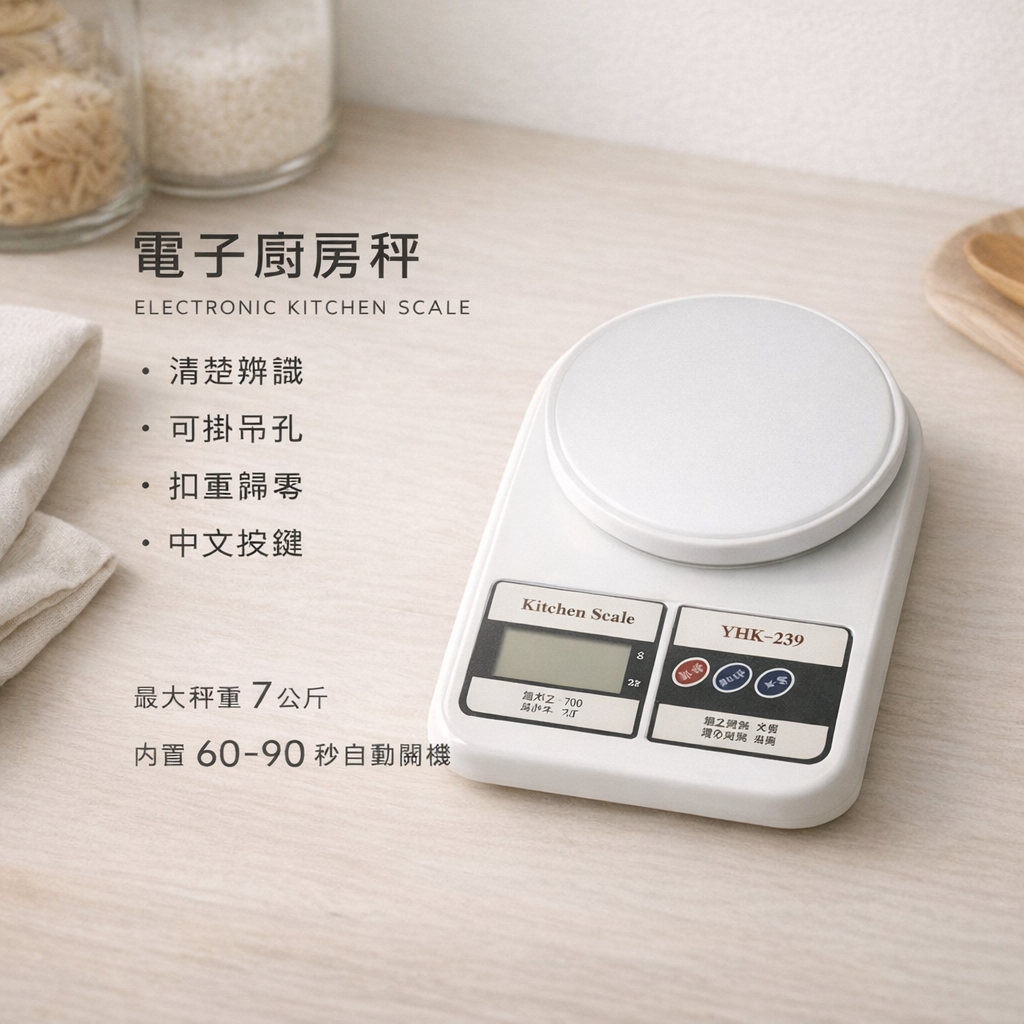 電子食物秤【YHX539】
