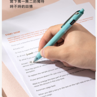 得力Deli NU SIGN金夾中性筆 混桿黑芯/藍芯 0.7mm 2款任選