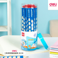 得力Deli 三角洞洞學齡前鉛筆 2B/HB(1桶30支) 2款任選