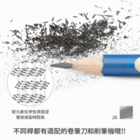 得力Deli 三角洞洞學齡前鉛筆 2B/HB(1桶30支) 2款任選