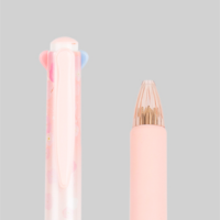 得力Deli 櫻花系四色原子筆(0.7mm)