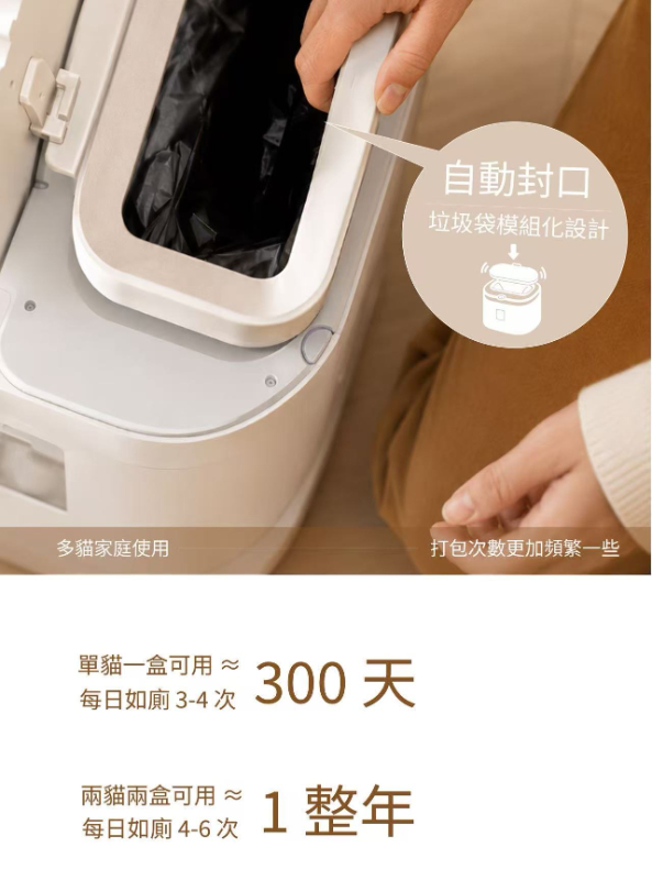 艾寵聯萌 全自動智能貓砂機
