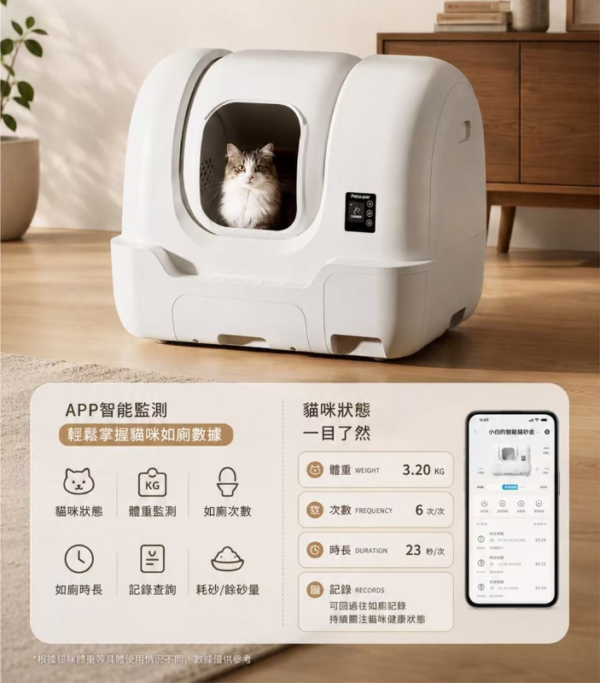艾寵聯萌 全自動智能貓砂機