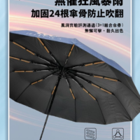 Hilton希爾頓 24骨加大自動摺疊傘 6組箱 (4) Hilton希爾頓 24骨加大自動摺疊傘