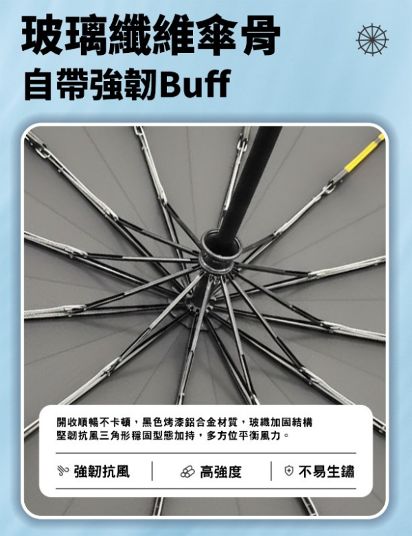 Hilton希爾頓 24骨加大自動摺疊傘 6組箱 (5) Hilton希爾頓 24骨加大自動摺疊傘